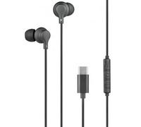 Connected USB C In-Ear Headphones with Remote Control and Mic