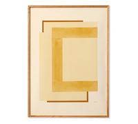 Connectedness 02 poster, Karolina Székely Yellow 50x70