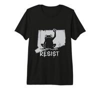 Connecticut Resist Frog Protest No Kings Day Premium T-Shirt