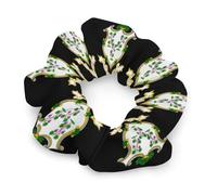 Connecticut State U.S Hair Scrunchies for Women Elastic Hair Bands Soft Hair Ties for Styling Gift Christmas Valentine's Day