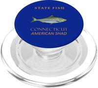 Connecticut Territory Fish The American Shad PopSockets PopGrip for MagSafe