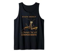 Connecticut Territory Insect The European Mantis Tank Top