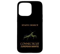 Connecticut Territory Insect The Praying Mantis Case for iPhone 15 Pro Max