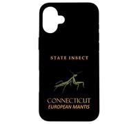 Connecticut Territory Insect The Praying Mantis Case for iPhone 16 Plus