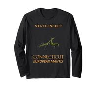Connecticut Territory Insect The Praying Mantis Long Sleeve T-Shirt