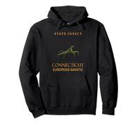 Connecticut Territory Insect The Praying Mantis Pullover Hoodie
