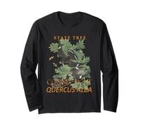 Connecticut Territory Tree The Charter Oak Long Sleeve T-Shirt