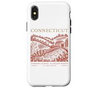 Connecticut Turning Leaves Steady Roots Case for iPhone X/XS