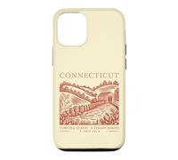 Connecticut Turning Leaves & Steady Roots State Pride Case for iPhone 12/12 Pro
