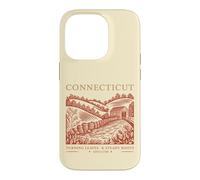 Connecticut Turning Leaves & Steady Roots State Pride Case for iPhone 14 Pro