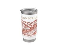 Connecticut Turning Leaves & Steady Roots State Pride Stainless Steel Insulated Tumbler