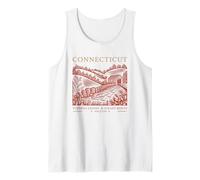 Connecticut Turning Leaves & Steady Roots State Pride Tank Top