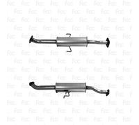 BM CATALYSTS BM51150 Exhaust System Pipe Centre Fits Toyota Auris Corolla