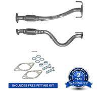 BM Catalysts Exhaust Pipe OD fits Hyundai Getz 2005-2010 1.4 1.6