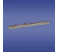 Connecting Rail 1P 63A 12mm² Fork S-541F-12 45.112