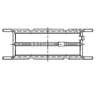 MAHLE ORIGINAL 001 FL 21834 050 Crankshaft bearing