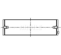 MAHLE 081 HL 21839 050 Crankshaft bearing