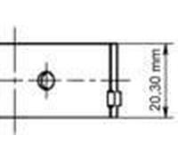 Connecting Rod KOLBENSCHMIDT 77268610 for CADILLAC DAEWOO LADA LOTUS OPEL