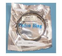 Connecting Rod Piston and Piston Rings Fit for GX100 98cc 3HP Engine Tamping Machines and Water Pumps 13200-ZOD-000(Maroon)