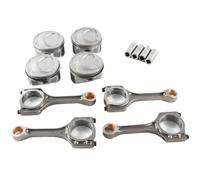 Connecting Rods and Pistons 4 Sets Compatible with 2011-2013 Sonata and Optima 2.4L Engine - Includes Parts Matching OEM Numbers 235102G500, 23510-2GGA0, 23510-2G540, 23510-2G520