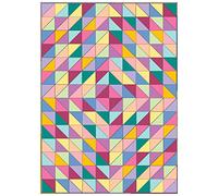 Connecting Threads Beginner Quilt Kit - Half-Square Triangle Fun (Rainbow)