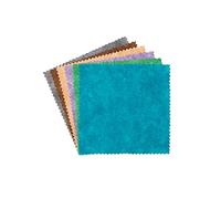 Connecting Threads Blender Collection Precut Quilting Cotton Fabric Bundles 5" Charm Squares (Mirage Tonal)