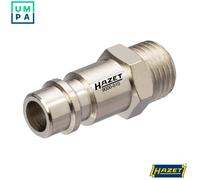 HAZET 9000-010/3 Air Inlet Nipple Set - Nickel-Plated