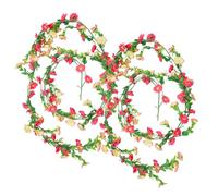 CONNECTION 2 Pack Daisy Artificial Flowers Garland Decoration 2.1 M Pink Blossom Garlands Artificial Flower Vines Spring Floral Garland for Indoor Outdoor Garden Parties Wedding Arch Wall Mantle Deco