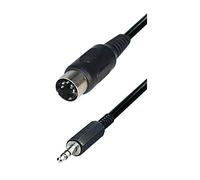 Connection Cable 5-Pin DIN Male to Jack Plug 3.5 mm Stereo 1.5 m