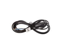 Connection cable H03VVH2-F 2x0.75 2m black S19272
