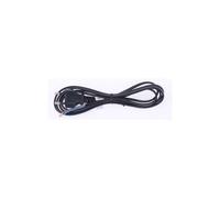 Connection cable H03VVH2-F 2x0.75 3m black S19273