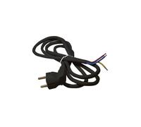 Connection cable H05VV-F 3x0.75 3m black S18373