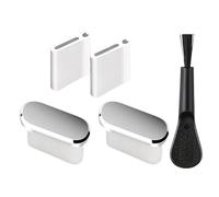 Connection Cover Set-2 Parts with Cleaning Brush | Waterproof and Dust Charging Sink Cover for Smartphones and Tablets | Protection Cap for Al AI Works