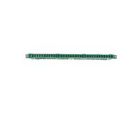 Connection strip 35 hole green IP2xZ35 004838 strips