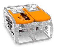Connection Terminal WAGO-Compact 221-612, 2-Conductor Terminal with Actuation levers, Cable up to 6 mm2