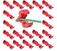Connection Terminals for Robotic Lawnmower Boundary Cable Charging Station, T-Branch Connector, Quick Connector, Power Thief for Lawn Mowers, Lawn Robots, Husqvarna Automower, Worx, Bosch, Gardena