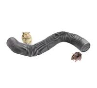 Connection Track - Expandable Passage Channel for Habitat, Clear Tunnel | Foldable Small Animal Hideouts, Modular Enclosure Link Path for Hamst
