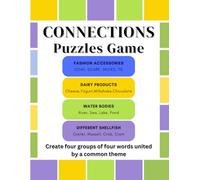 Connections puzzles game: Create four groups of four words united by a common theme