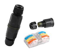 Connector 2/3 Pin LED Lamp Wiring Outdoor Rainproof Adapter Waterproof Joint Wire Connection Fast Connector Command