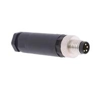 Connector 3Pin / 4Pin for Harsh Industrial Environment, 4PIN M ale