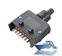 Connector Adapter Plug for Trailer Secure Vehicle Connector | Compact Low Profile Secure Connector for Car, Boat, Motorhome, Outdoor, Adventure