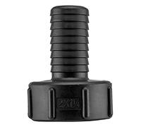 Connector/Adaptor/hosetail IBC Storage Tank Outlet Fitting s60x6 coarse thread-32mm Hose Barb (1.25" Barb (32mm))