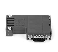 Connector for DP Connector 6ES7972-0BA12-0XA0, Profibus Bus Connector, Fireproof ABS Material with Gold - Plated Plug, Compact Design for Industrial