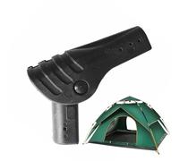 Connector for Tent Support Pole - Folding Roof Mount, External Replacement Accessory, Intuitive Equipment for Tent Repair, Trekking Equipment