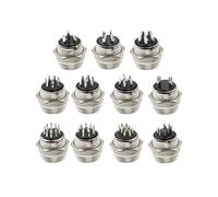 Connector GX20 Small Metal Aviation Socket 2/3/4/5/6/7/8Pin Electric Cable Terminal Fixed Type And Butt Mobile Type Female&male