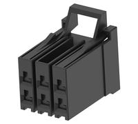 CONNECTOR HOUSING, RCPT, 6POS, 5.08MM, Pin & Socket Connector Housings (1318095-2) Pack of 1