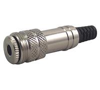 CONNECTOR, JACK, 3.5MM, CABLE, 3POLE; Connector Body Material:Metal Body; Connector Mounting:Cable Mount; Contact Platin 1522 01; Qty X 1