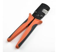 Connector Pin Crimping Tool Ratcheting Miniature Connector Pin Crimping Tool for 0.03-0.52 mm² / 32-20 AWG Wires - EDM-Cut Dual-Jaw Crimper
