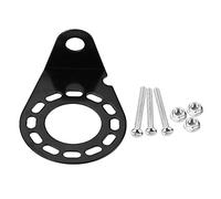 Keenso Connector Socket Mounting Bracket, Right Angle Plug Socket Bracket for 7 Pin 13 Pin Caravan Towing Trailer Connector with Complete Screws & Nuts Black Auto and Motorcycle Parts
