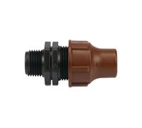 Connector to a ¾" screw thread (male)